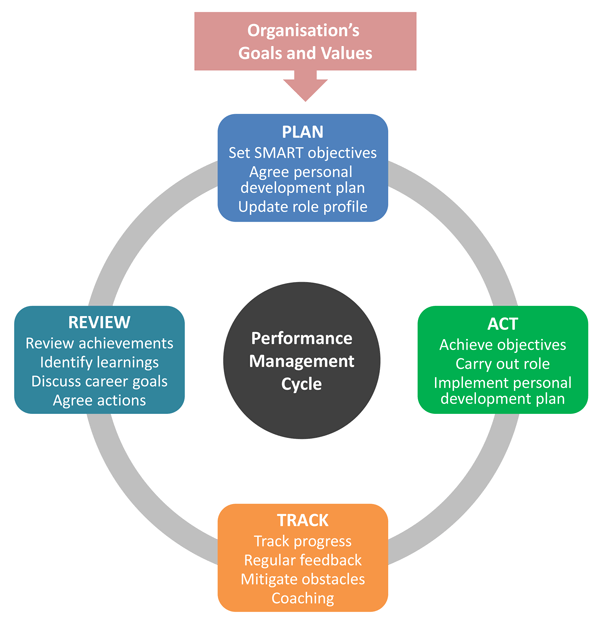 performance management strategies graphic