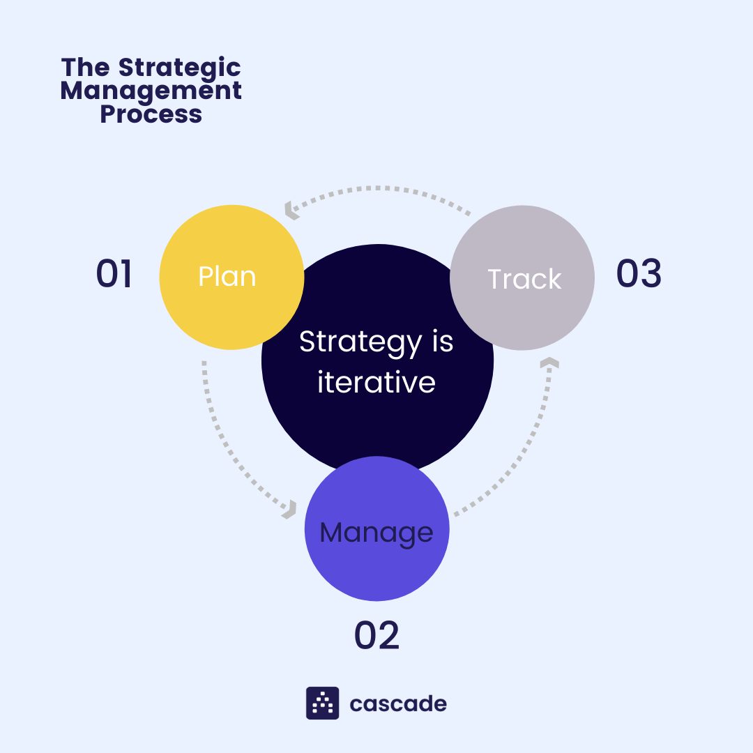 strategic management process graphic
