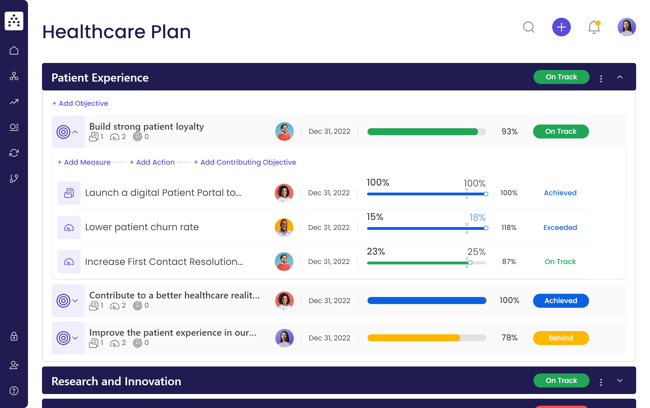 healthcare strategy plan template